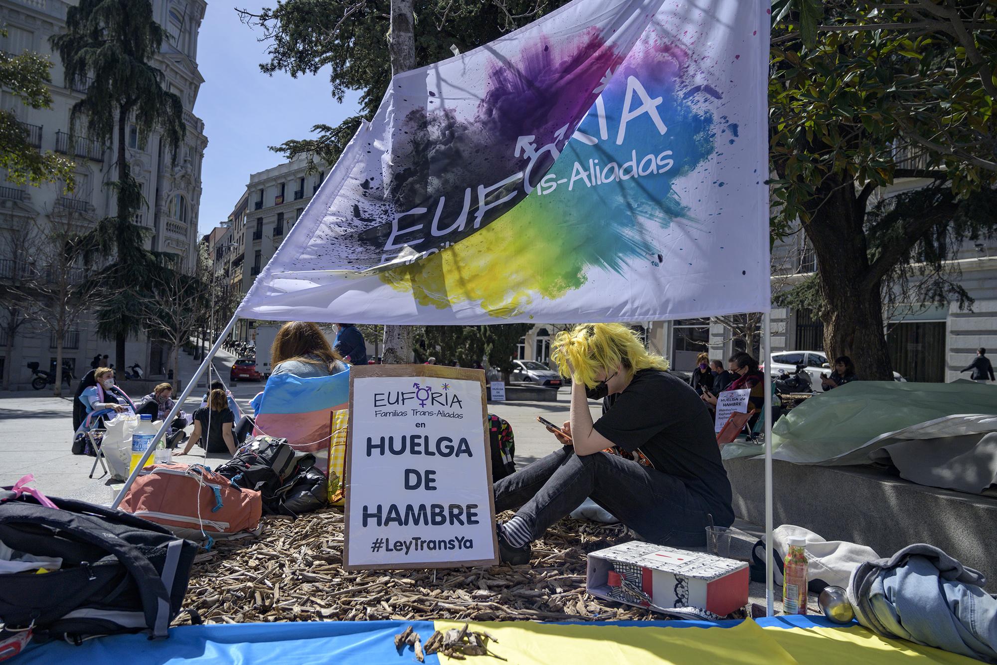 Huelga de hambre ley trans - 6